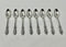 Oneida Brahms Set of 8 Coffee / Child Spoons - USA Made 5 1/4"